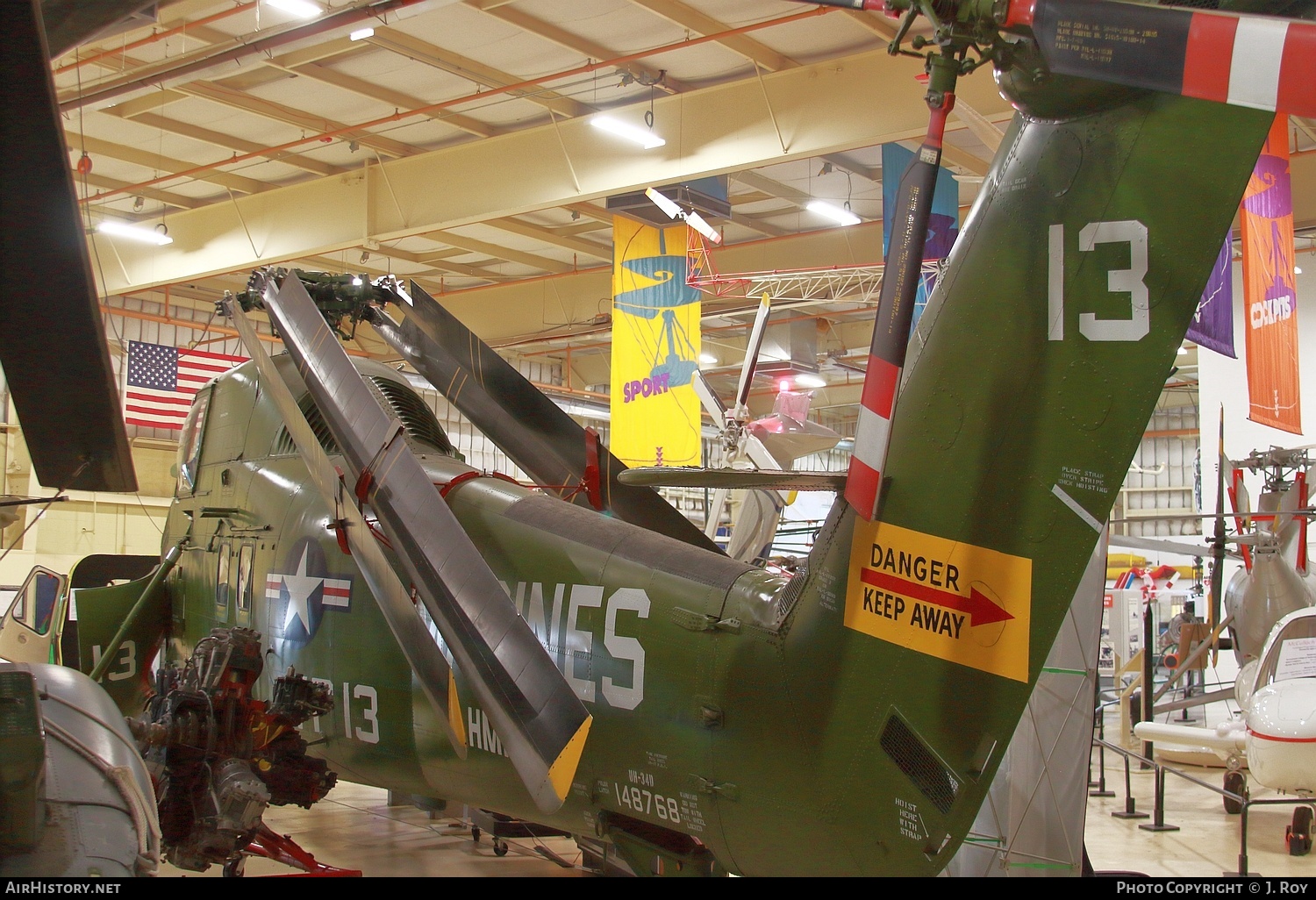 Aircraft Photo of 148768 | Sikorsky UH-34D Seahorse | USA - Marines | AirHistory.net #777007