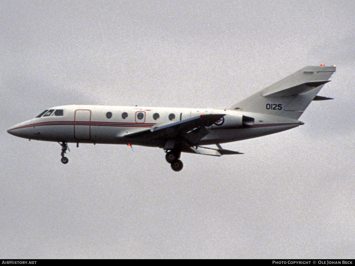 Aircraft Photo of 0125 | Dassault Falcon 20 | Norway - Air Force | AirHistory.net #777013