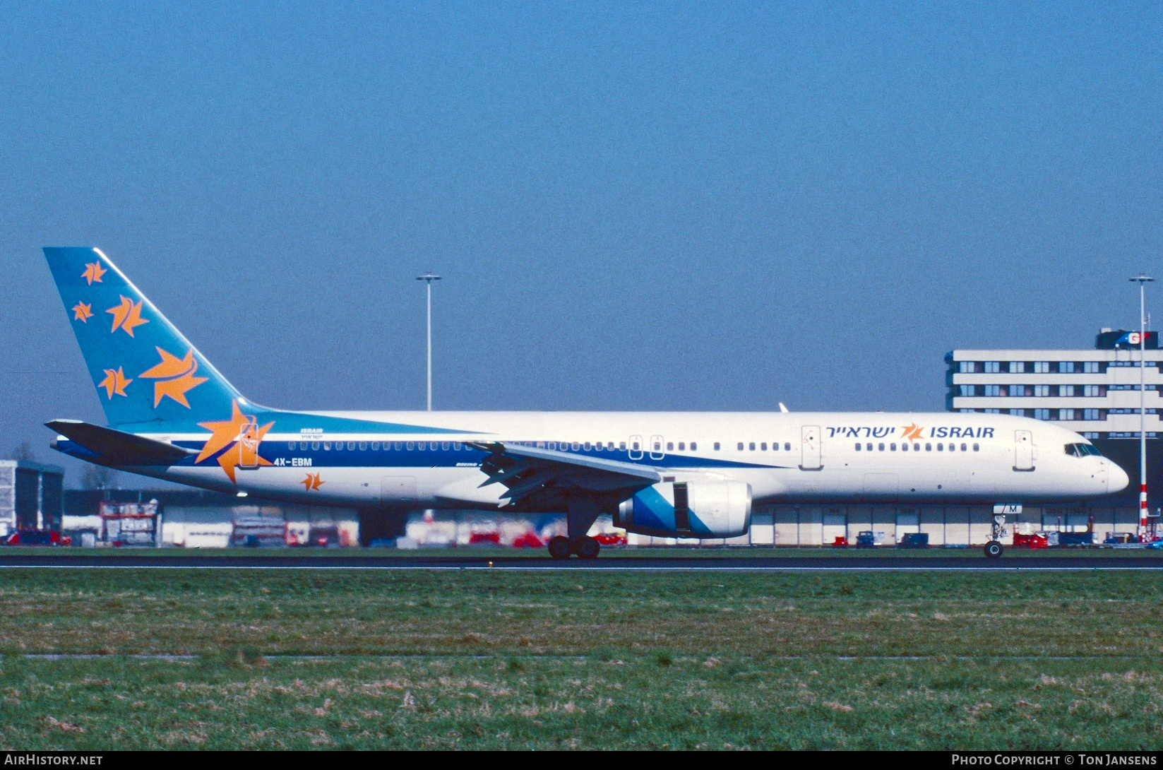 Aircraft Photo of 4X-EBM | Boeing 757-258 | Israir | AirHistory.net #777026