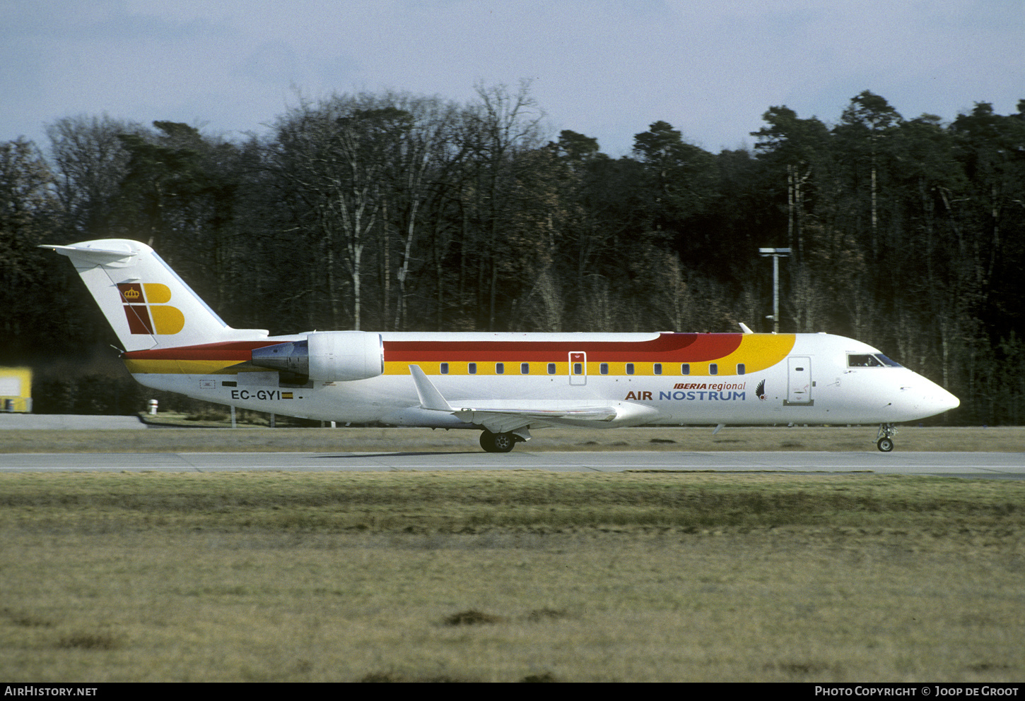 Aircraft Photo of EC-GYI | Bombardier CRJ-200ER (CL-600-2B19) | Iberia Regional | AirHistory.net #777056