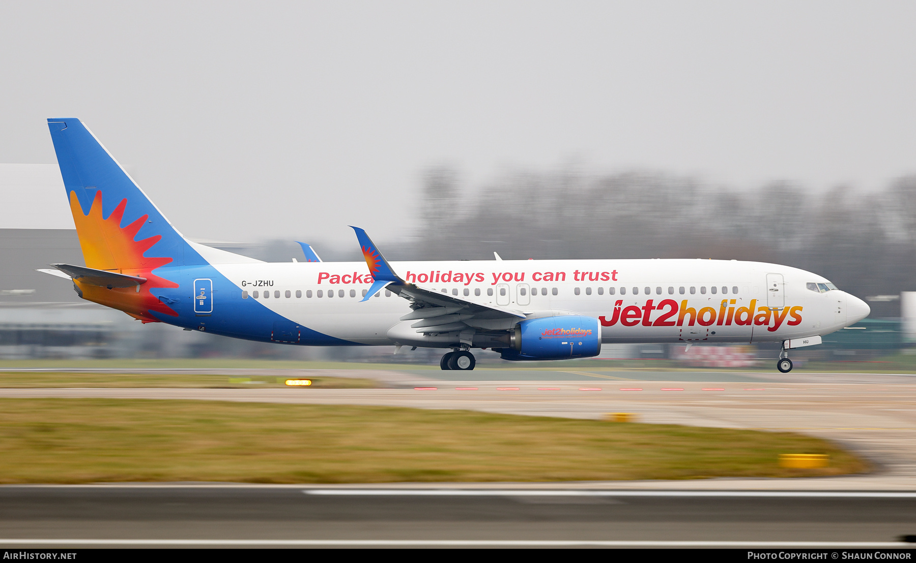 Aircraft Photo of G-JZHU | Boeing 737-800 | Jet2 Holidays | AirHistory.net #777096