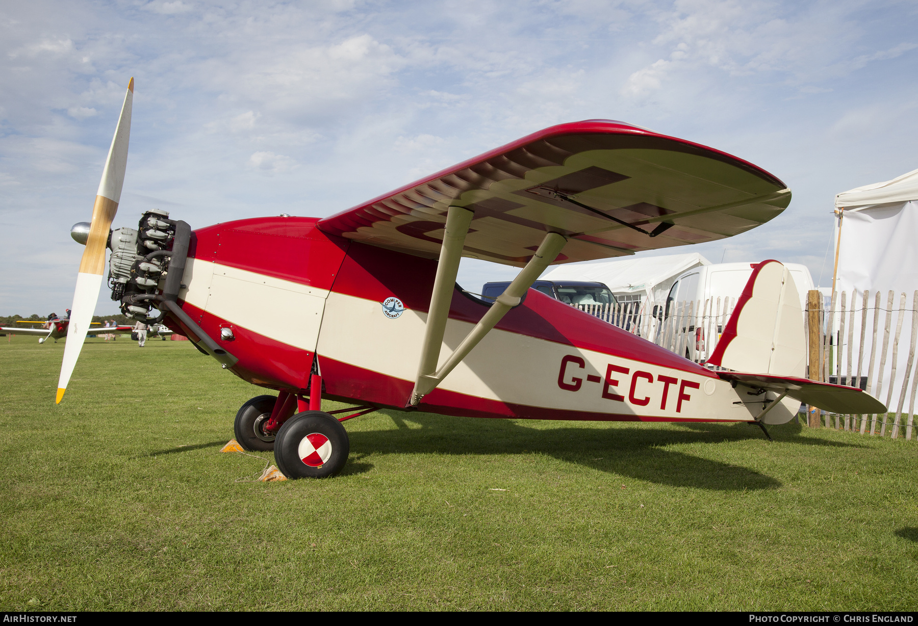 Aircraft Photo of G-ECTF | Comper CLA Swift (replica) | AirHistory.net #777134