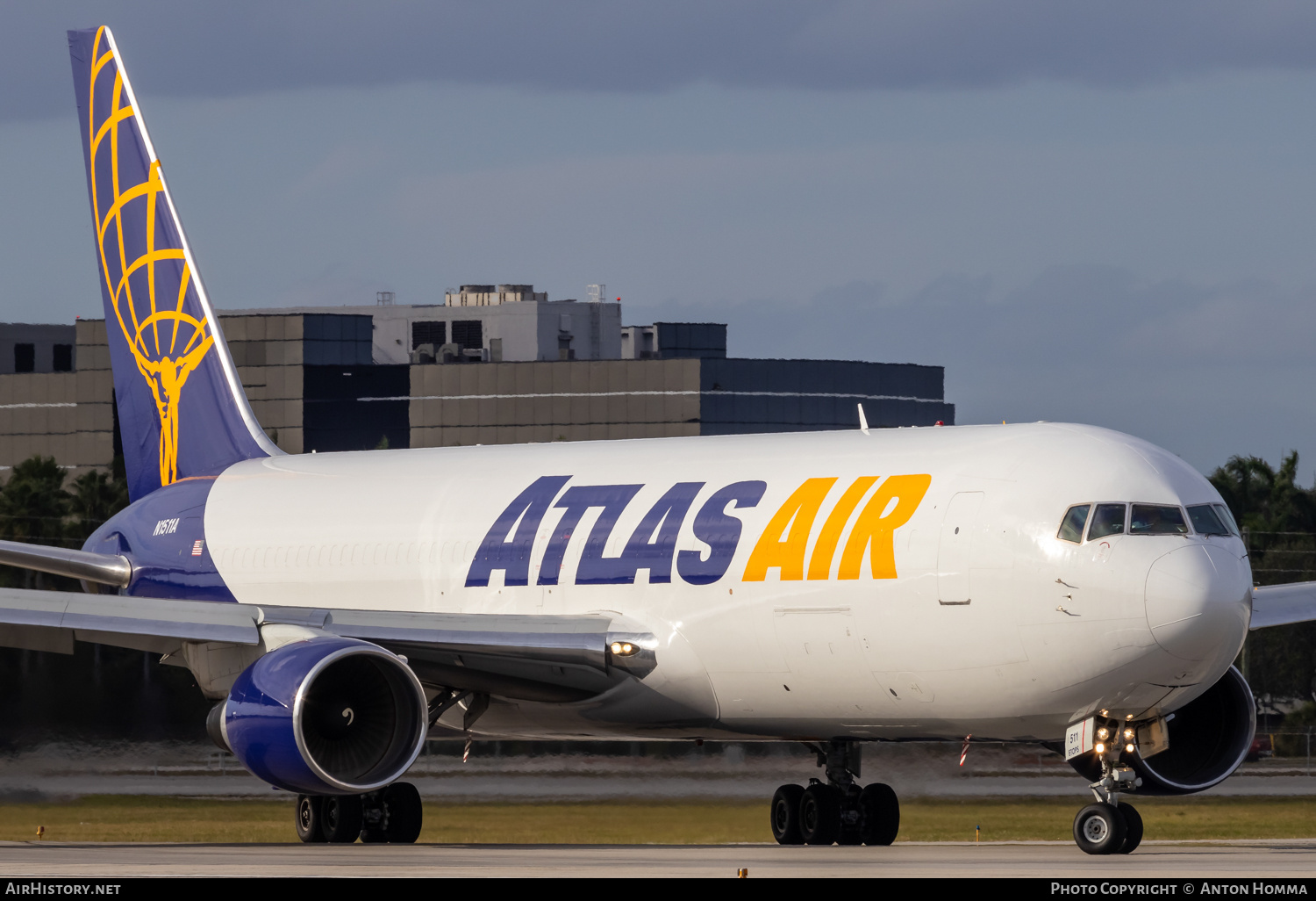 Aircraft Photo of N1511A | Boeing 767-383/ER(BDSF) | Atlas Air | AirHistory.net #777157