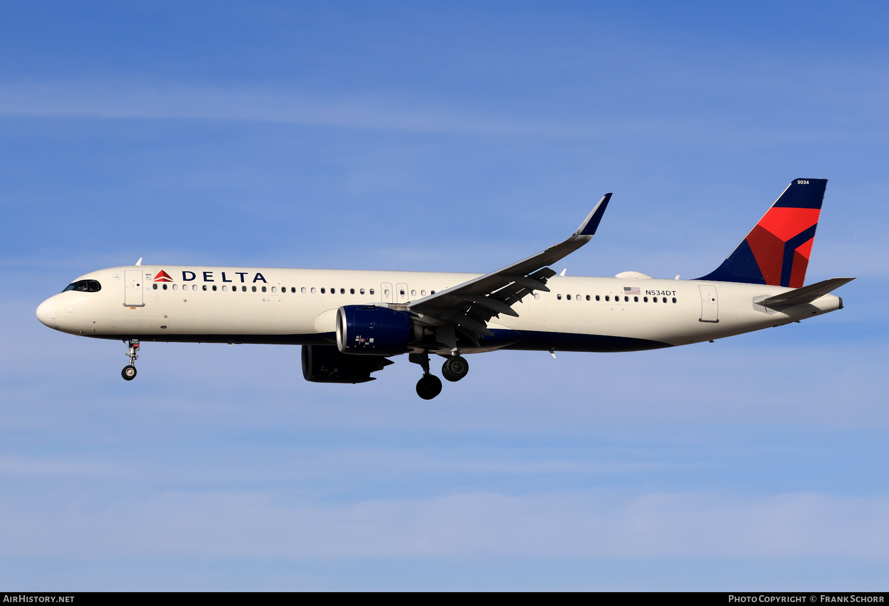 Aircraft Photo of N534DT | Airbus A321-271NX | Delta Air Lines | AirHistory.net #777158