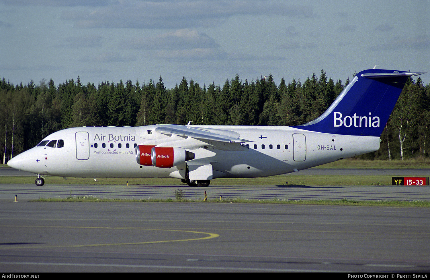 Aircraft Photo of OH-SAL | BAE Systems Avro 146-RJ85 | Air Botnia | AirHistory.net #777159