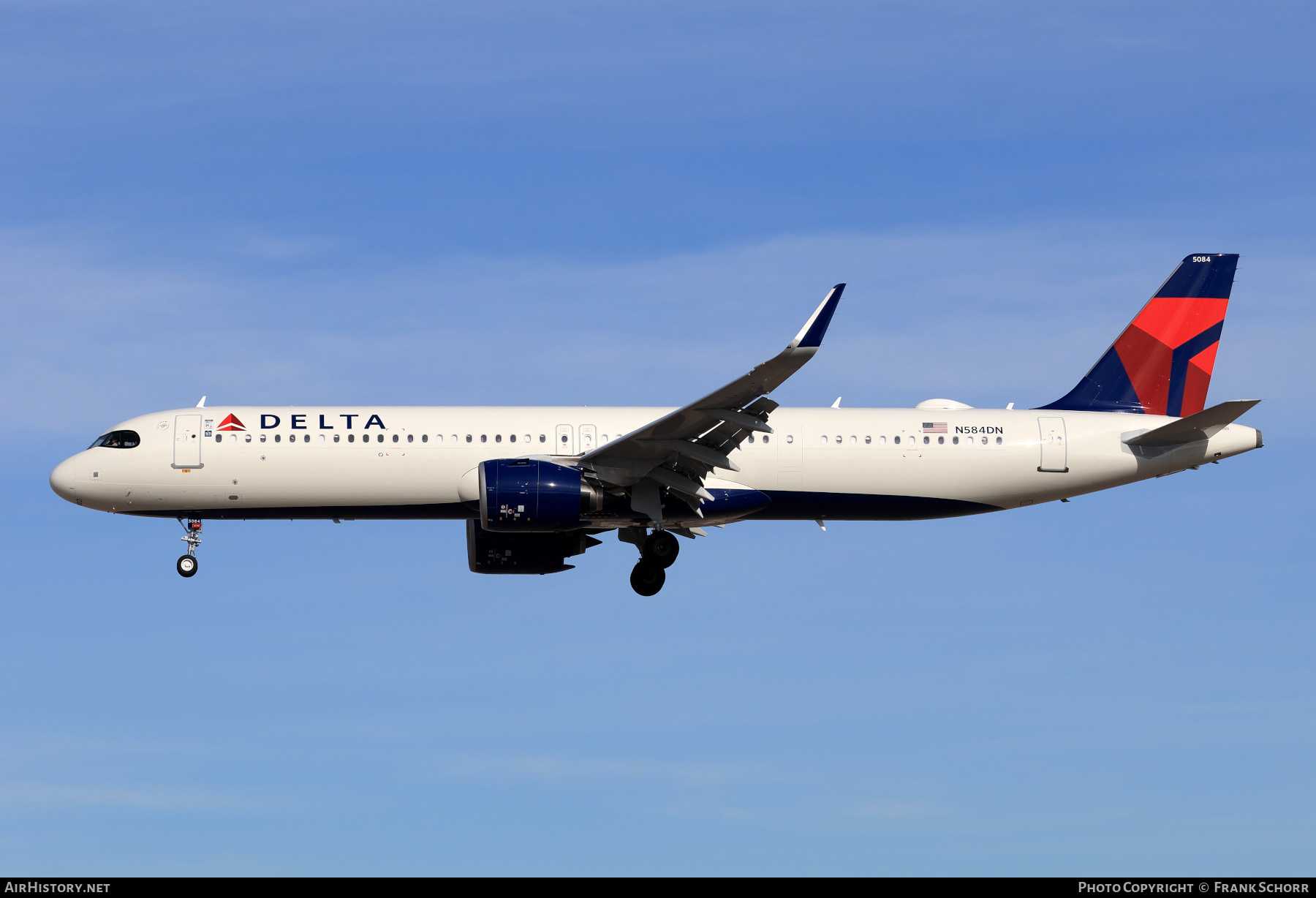 Aircraft Photo of N584DN | Airbus A321-271NX | Delta Air Lines | AirHistory.net #777192