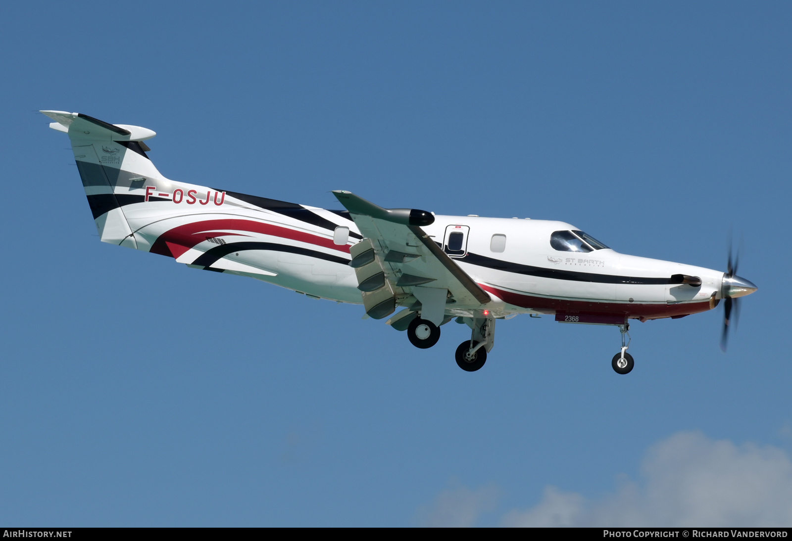 Aircraft Photo of F-OSJU | Pilatus PC-12/47E | St. Barth Commuter | AirHistory.net #777202