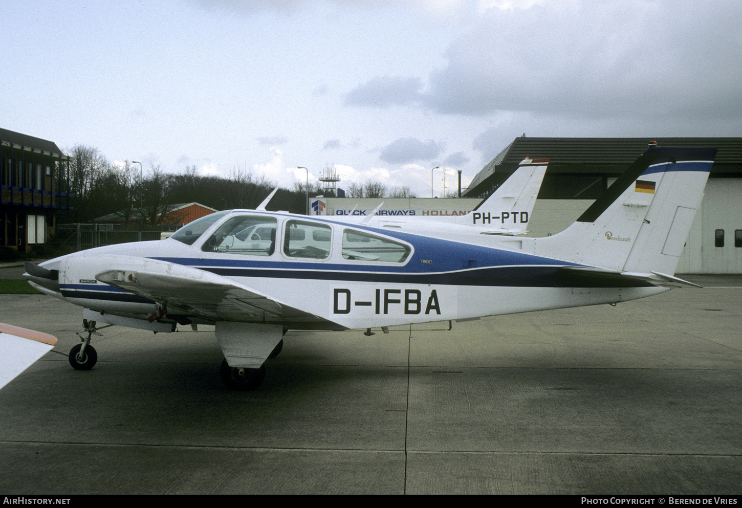Aircraft Photo of D-IFBA | Beech 95-B55 Baron | AirHistory.net #777203