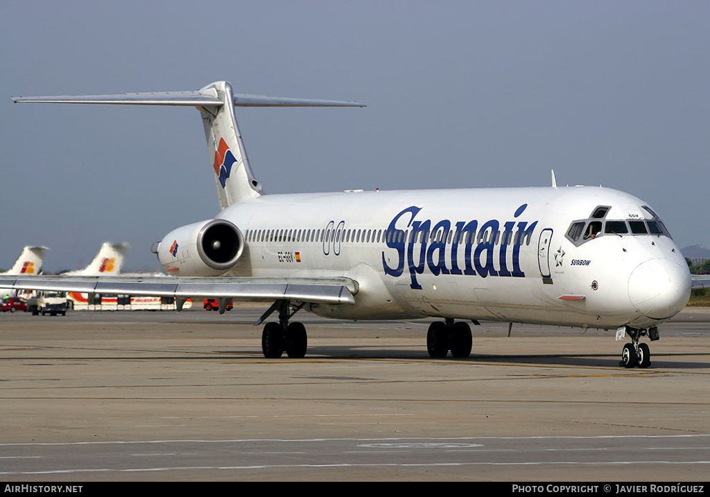 Aircraft Photo of EC-GGV | McDonnell Douglas MD-83 (DC-9-83) | Spanair | AirHistory.net #777210
