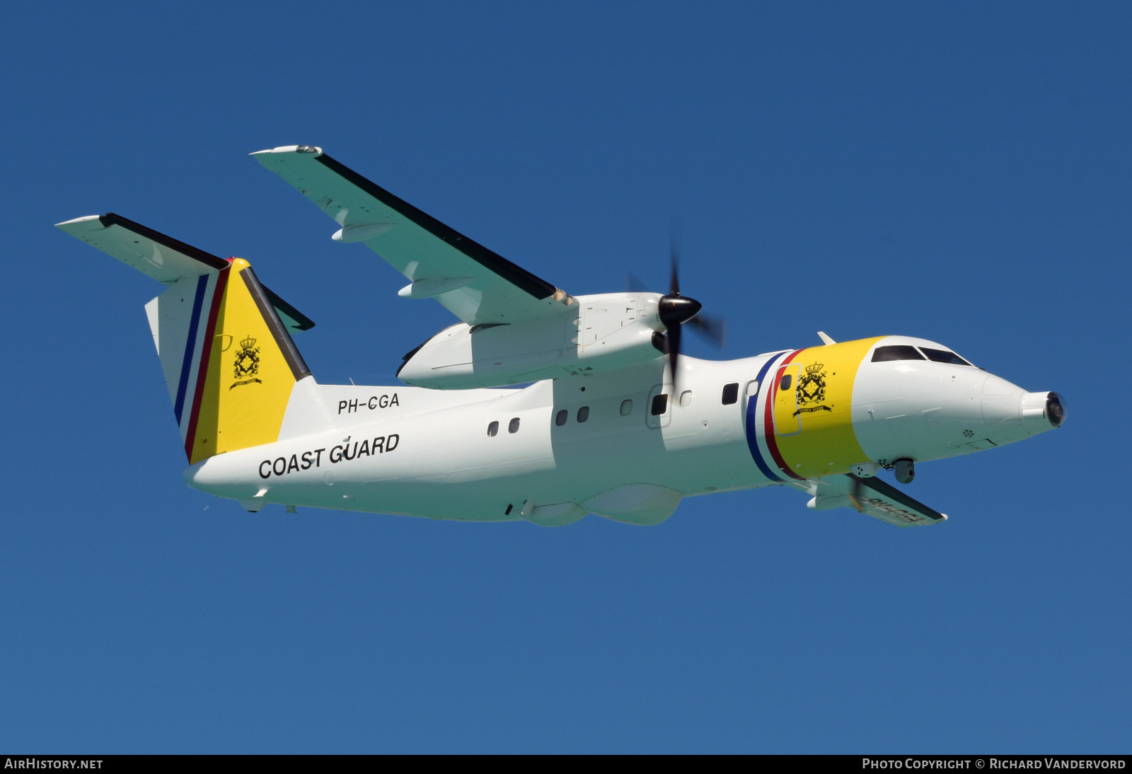 Aircraft Photo of PH-CGA | De Havilland Canada DHC-8-106 Dash 8 MPA | Coast Guard - Kustwacht Caribisch Gebied | AirHistory.net #777221