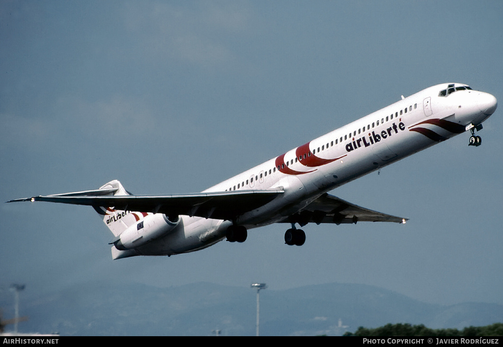 Aircraft Photo of F-GHED | McDonnell Douglas MD-83 (DC-9-83) | Air Liberté | AirHistory.net #777225