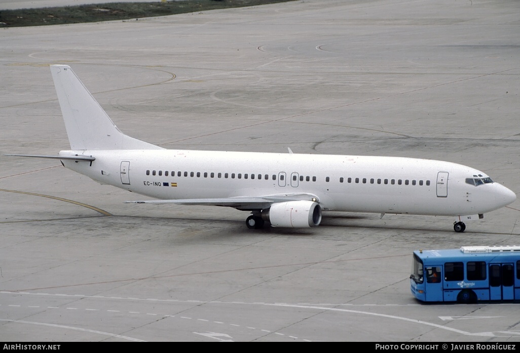 Aircraft Photo of EC-INQ | Boeing 737-4Q8 | AirHistory.net #777238