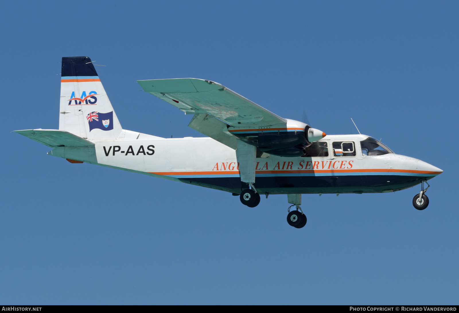 Aircraft Photo of VP-AAS | Britten-Norman BN-2A-26 Islander | Anguilla Air Services | AirHistory.net #777248