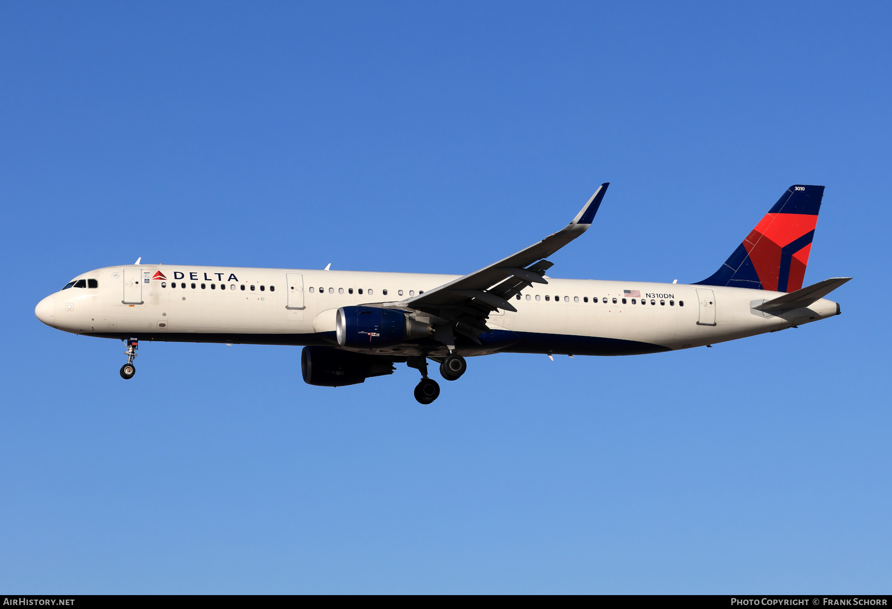 Aircraft Photo of N310DN | Airbus A321-211 | Delta Air Lines | AirHistory.net #777271