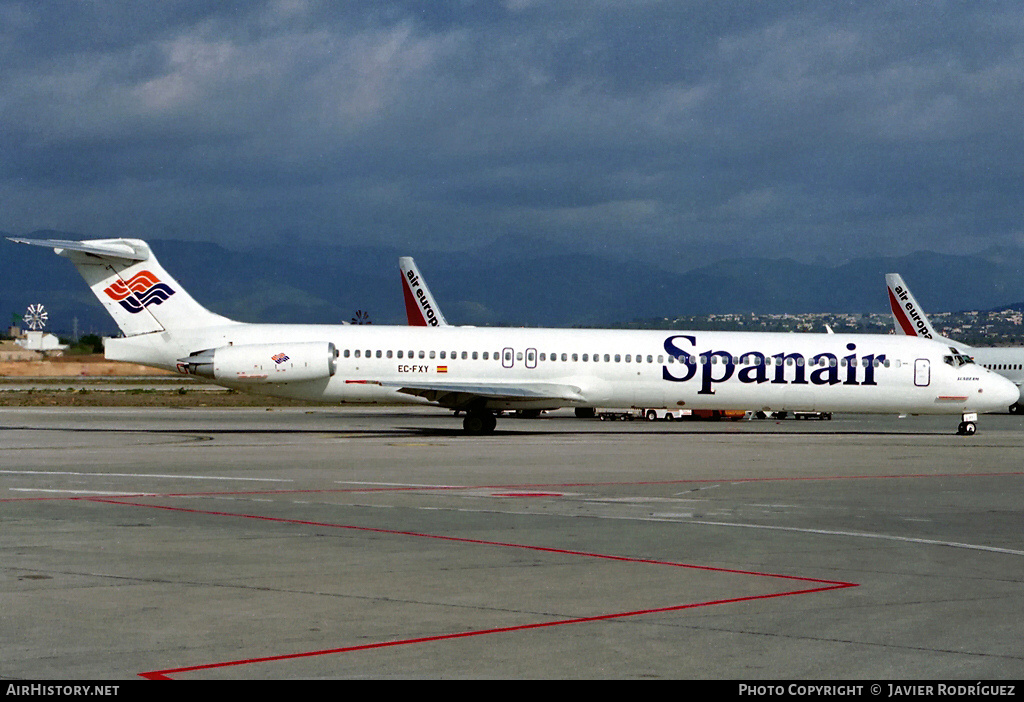 Aircraft Photo of EC-FXY | McDonnell Douglas MD-83 (DC-9-83) | Spanair | AirHistory.net #777288