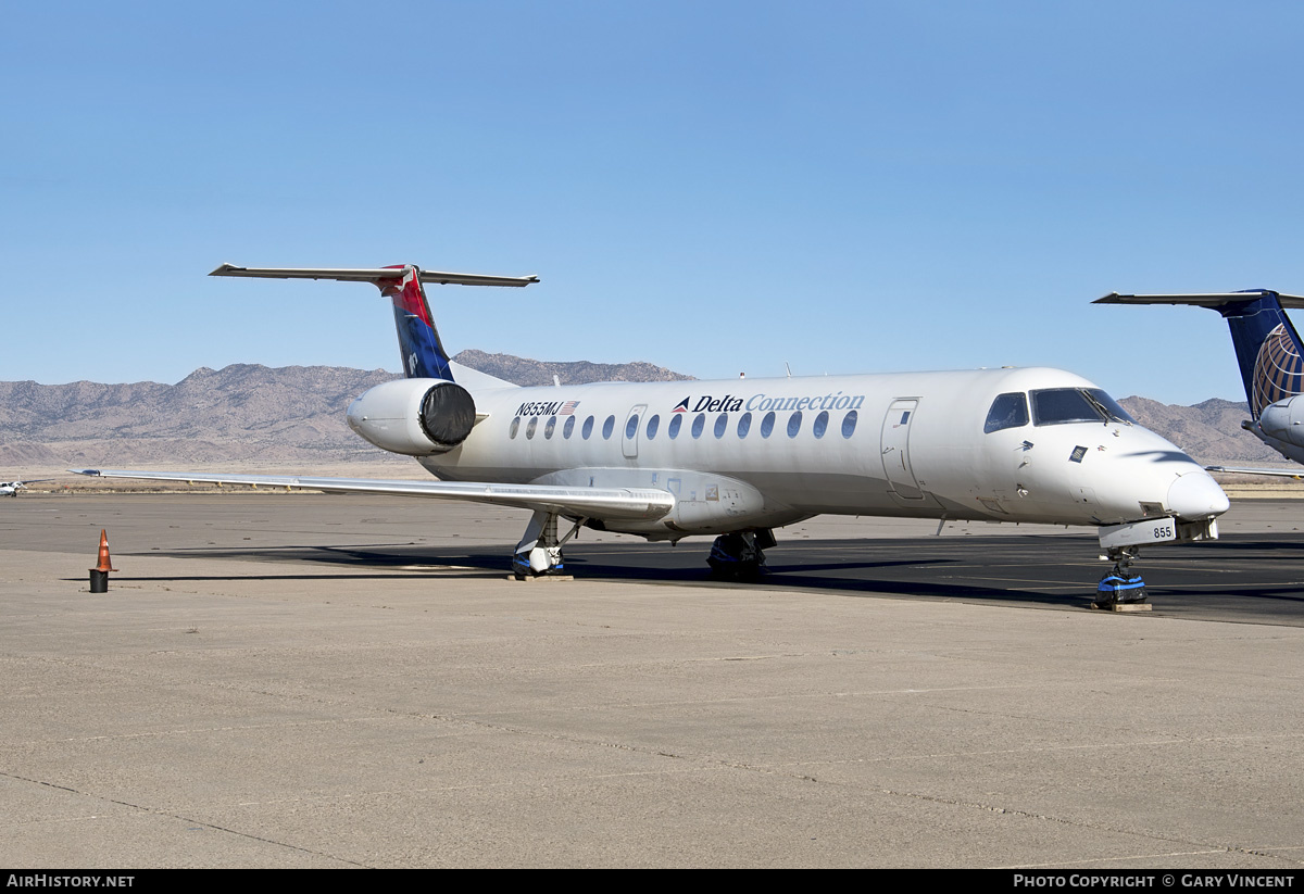 Aircraft Photo of N855MJ | Embraer ERJ-145LR (EMB-145LR) | Delta Connection | AirHistory.net #777290