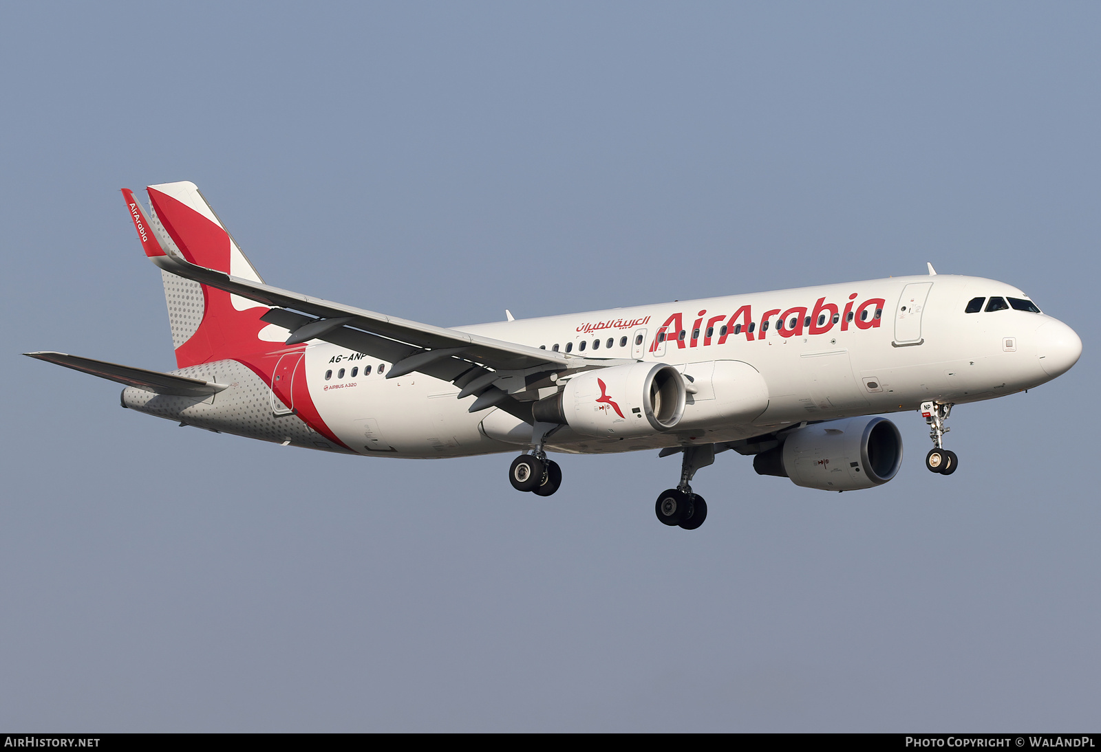 Aircraft Photo of A6-ANP | Airbus A320-214 | Air Arabia | AirHistory.net #777317
