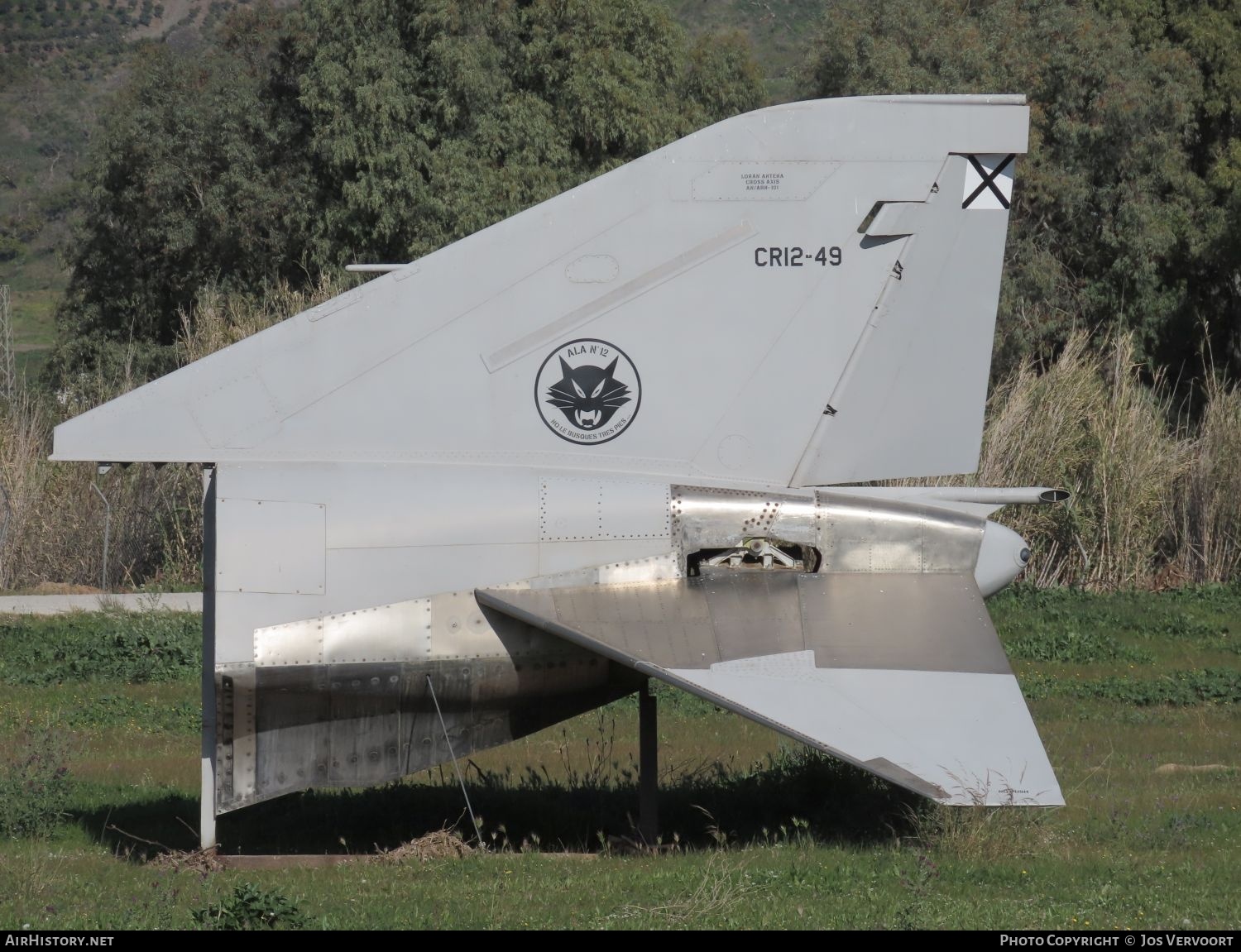 Aircraft Photo of CR12-49 | McDonnell Douglas RF-4C Phantom II | Spain - Air Force | AirHistory.net #777336