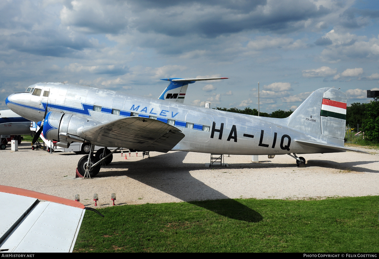 Aircraft Photo of HA-LIQ | Lisunov Li-2T | Malév - Hungarian Airlines | AirHistory.net #777351