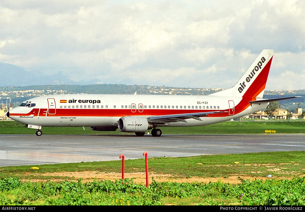Aircraft Photo of EC-FZZ | Boeing 737-4Y0 | Air Europa | AirHistory.net #777361