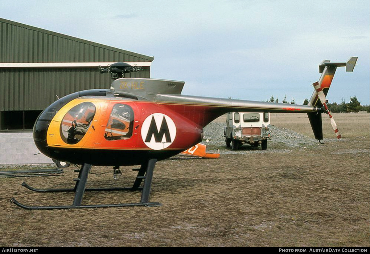 Aircraft Photo of ZK-HLE | Hughes 500D (369D) | AirHistory.net #777364