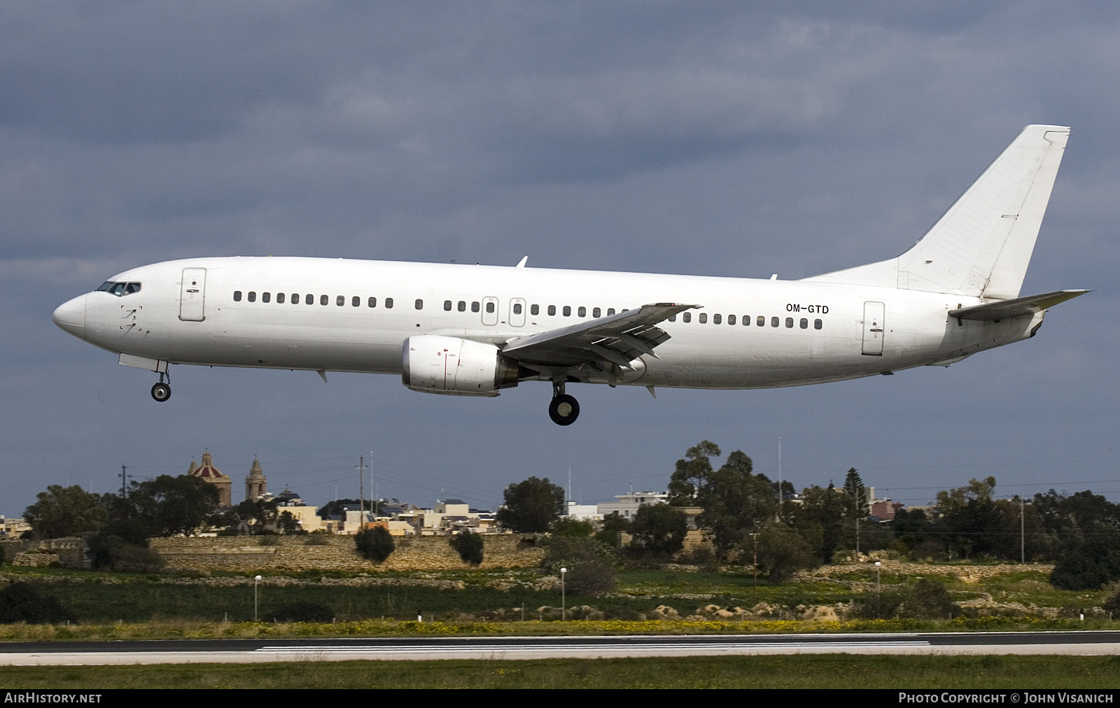Aircraft Photo of OM-GTD | Boeing 737-46J | AirHistory.net #777400