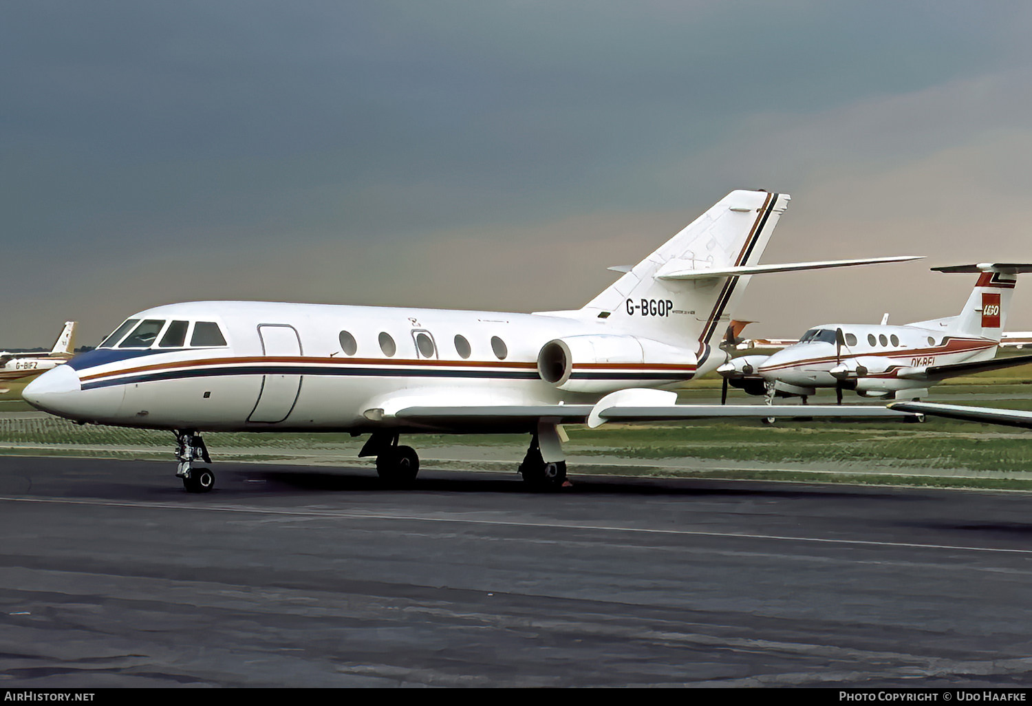 Aircraft Photo of G-BGOP | Dassault Falcon 20F | AirHistory.net #777434