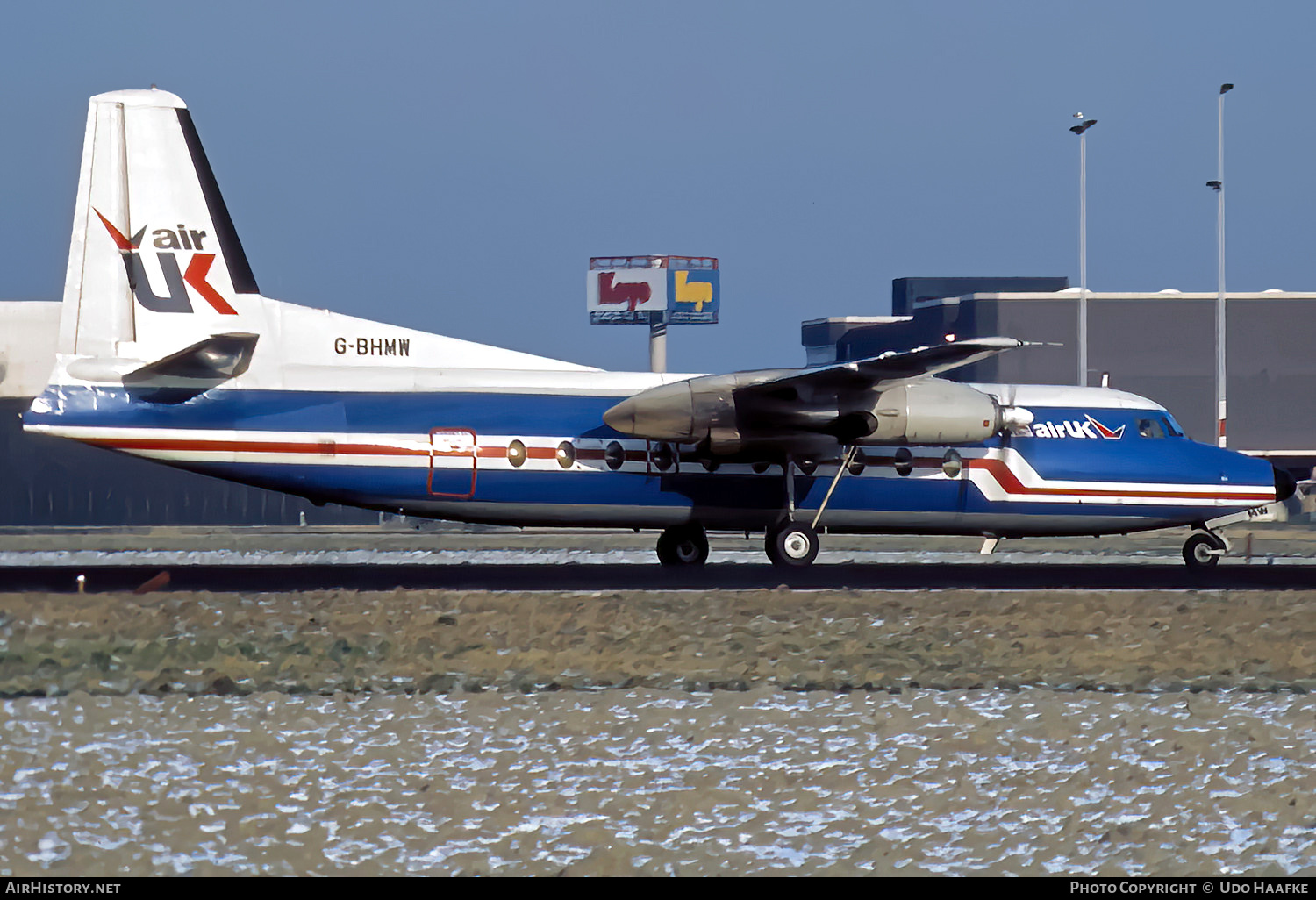 Aircraft Photo of G-BHMW | Fokker F27-200 Friendship | Air UK | AirHistory.net #777442