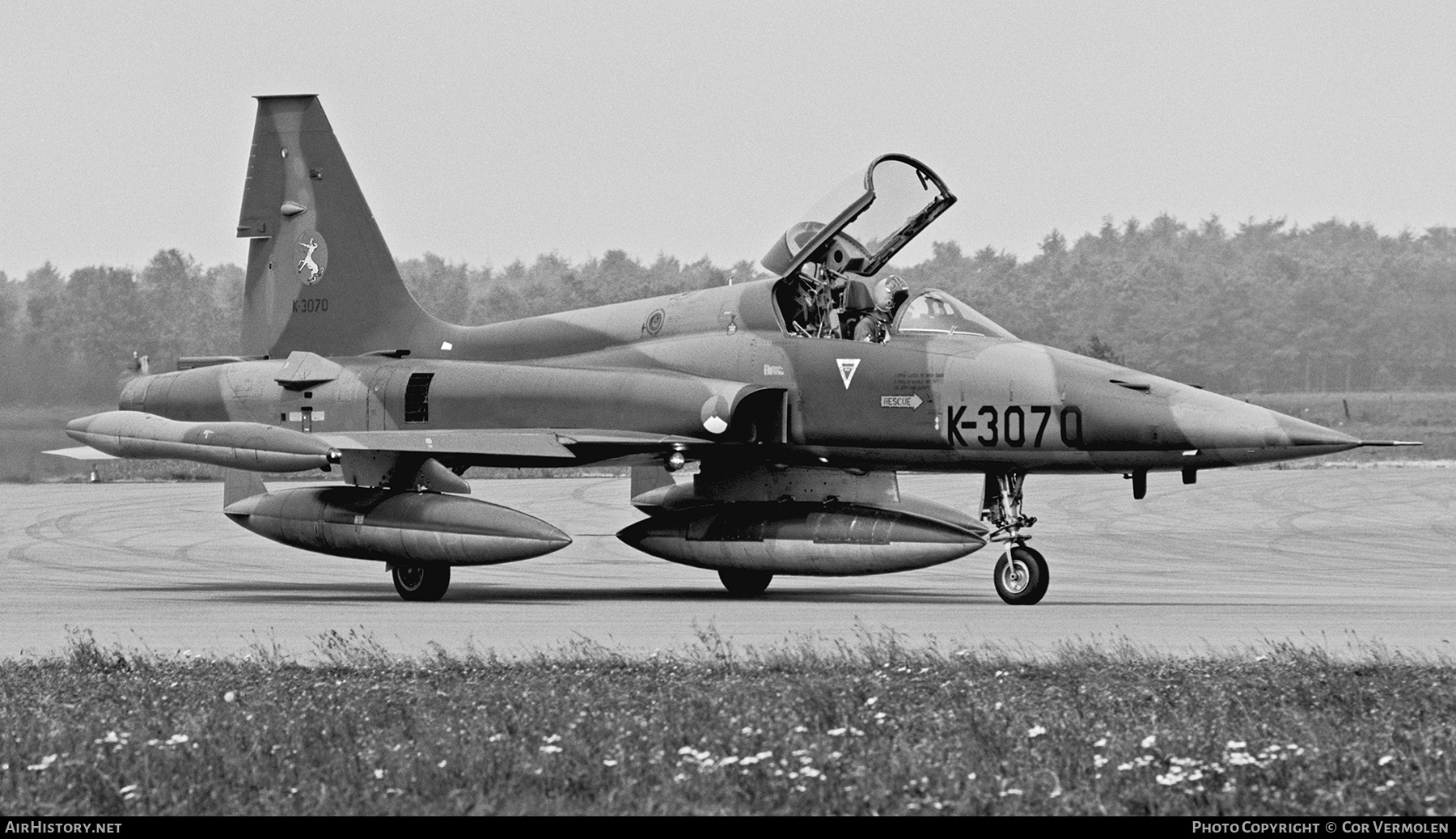 Aircraft Photo of K-3070 | Canadair NF-5A | Netherlands - Air Force | AirHistory.net #777489
