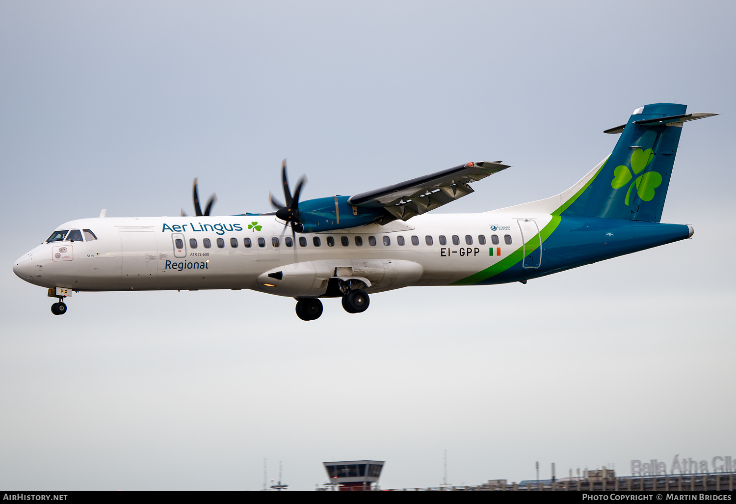 Aircraft Photo of EI-GPP | ATR ATR-72-600 (ATR-72-212A) | Aer Lingus Regional | AirHistory.net #777500