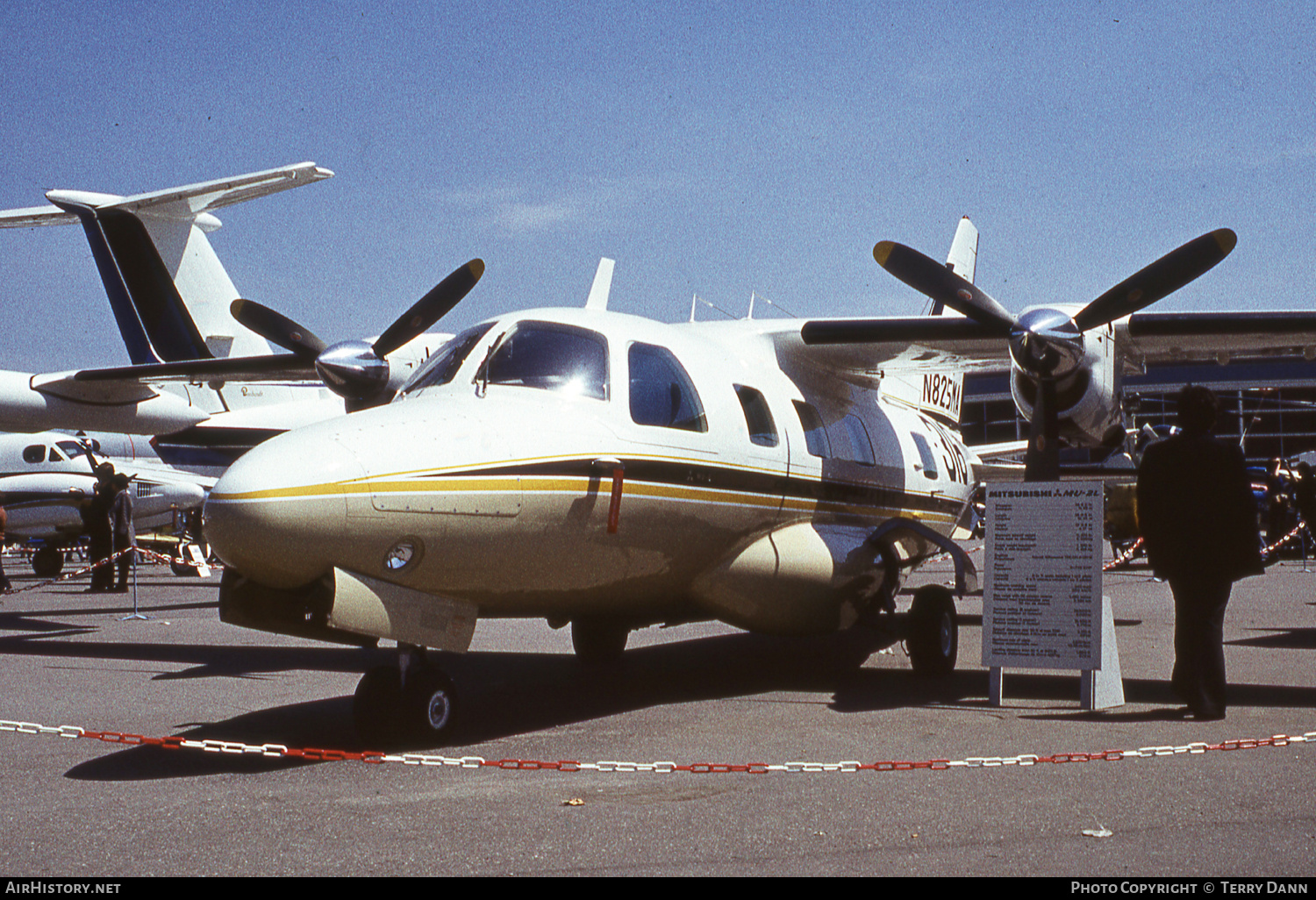 Aircraft Photo of N825MA | Mitsubishi MU-2L (MU-2B-36) | AirHistory.net #777504