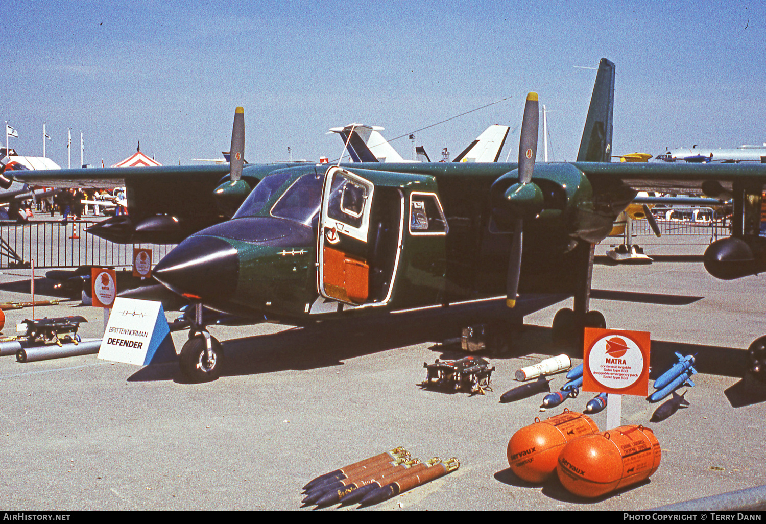 Aircraft Photo of G-BCMY | Britten-Norman BN-2A-21 Defender | Britten-Norman | AirHistory.net #777506
