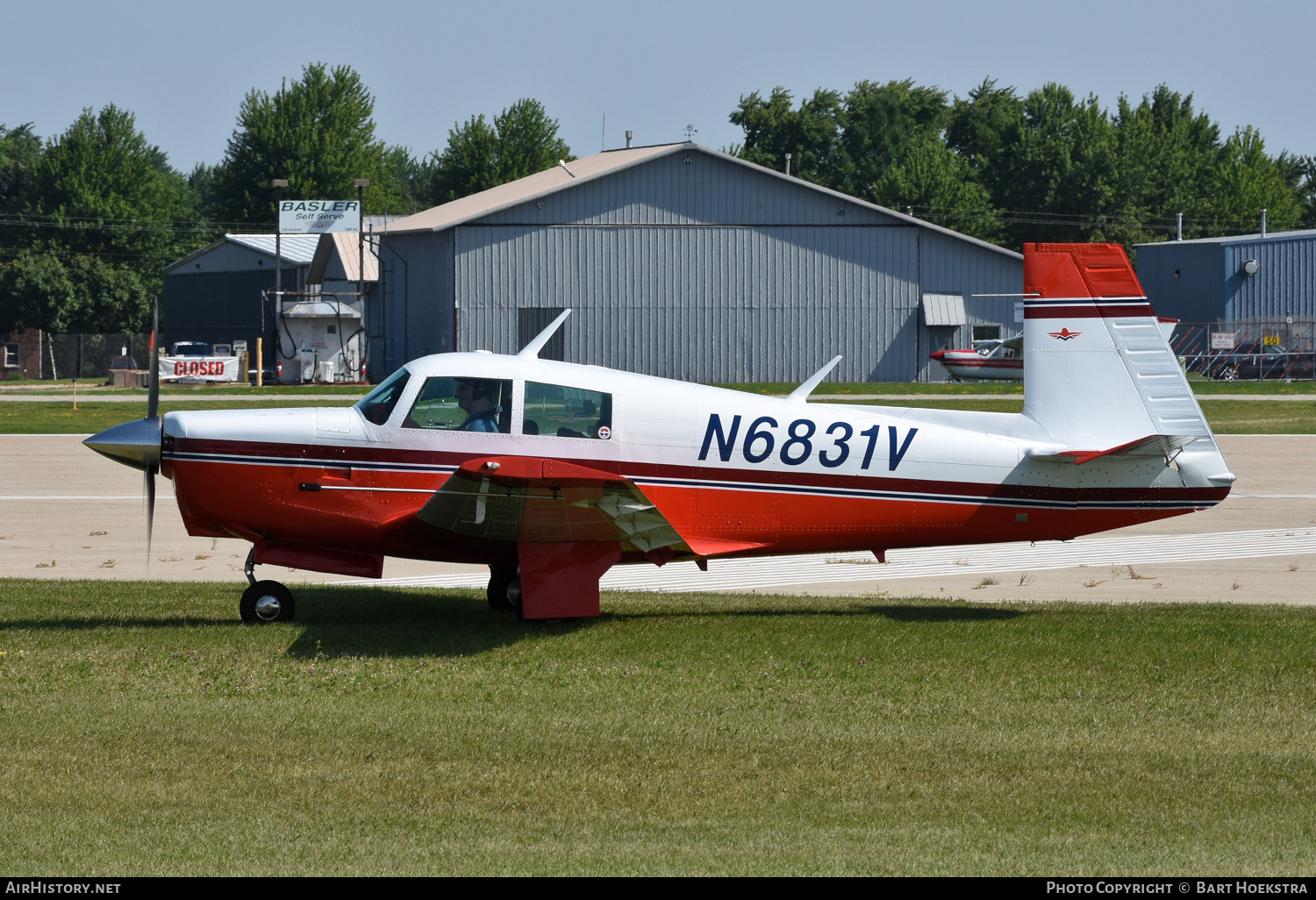 Aircraft Photo of N6831V | Mooney M-20C | AirHistory.net #777529