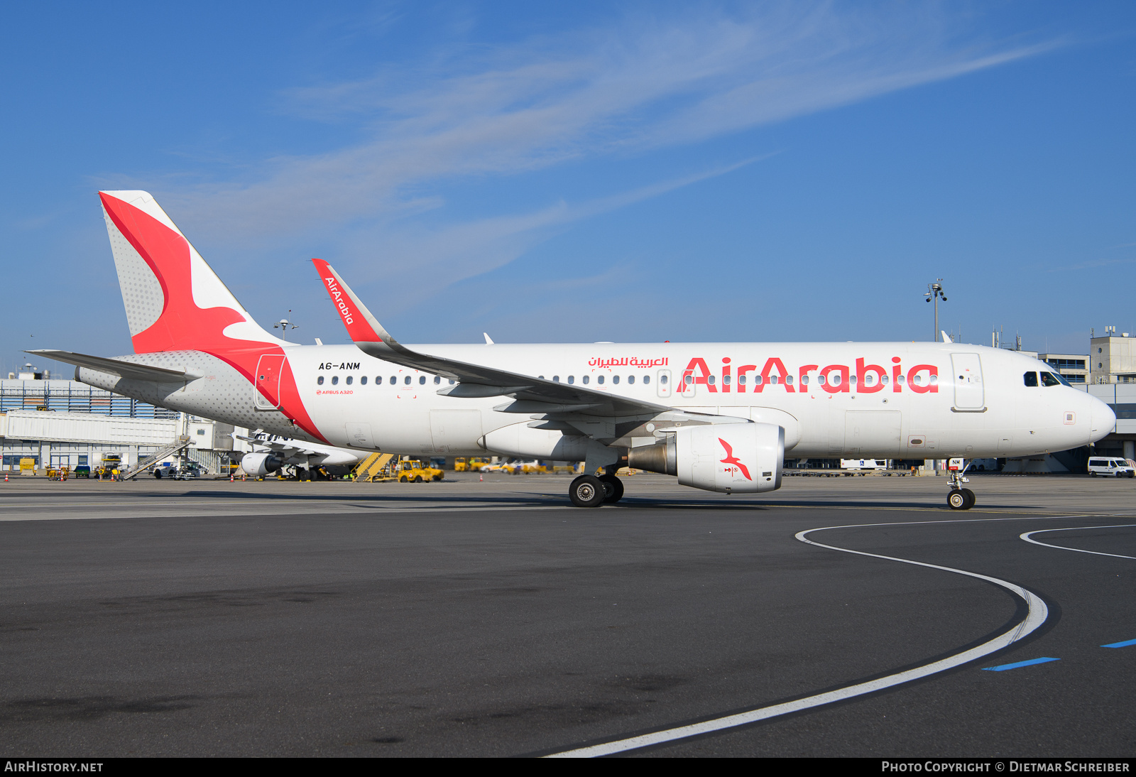 Aircraft Photo of A6-ANM | Airbus A320-214 | Air Arabia | AirHistory.net #777537
