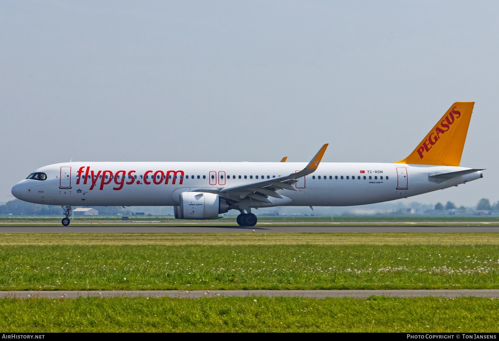 Aircraft Photo of TC-RDN | Airbus A321-251NX | Pegasus Airlines | AirHistory.net #777544