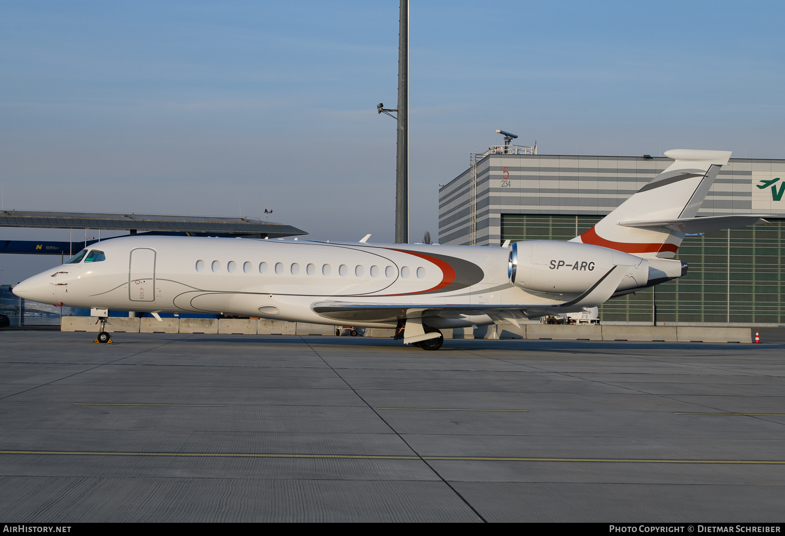 Aircraft Photo of SP-ARG | Dassault Falcon 6X | AirHistory.net #777566
