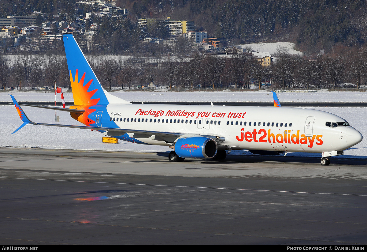 Aircraft Photo of G-DRTL | Boeing 737-8AL | Jet2 Holidays | AirHistory.net #777568