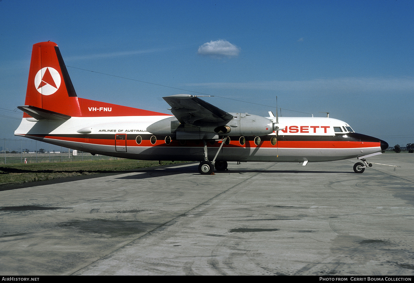 Aircraft Photo of VH-FNU | Fokker F27-600 Friendship | Ansett Airlines of Australia | AirHistory.net #777572