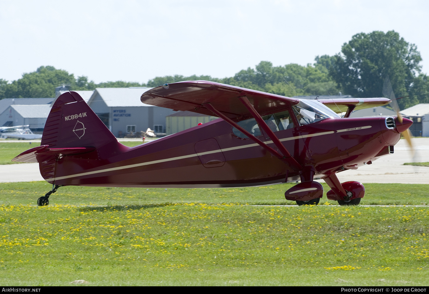 Aircraft Photo of N8841K / NC8841K | Stinson 108-1 Voyager | AirHistory.net #777584