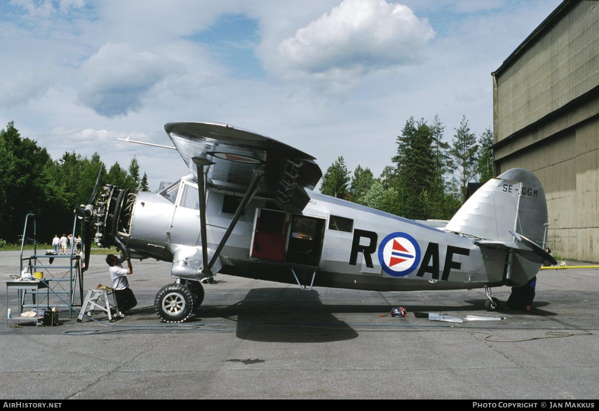 Aircraft Photo of SE-CGM / R-AF | Noorduyn UC-64A Norseman (VI) | Norway - Air Force | AirHistory.net #777607