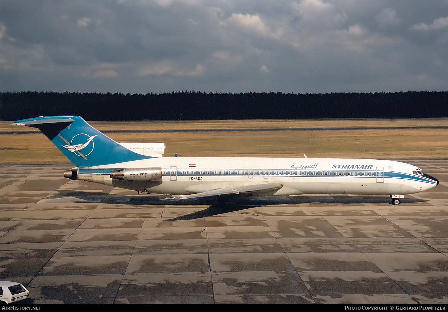 Aircraft Photo of YK-AGA | Boeing 727-294/Adv | Syrian Air - Syrian Arab Airlines | AirHistory.net #777615
