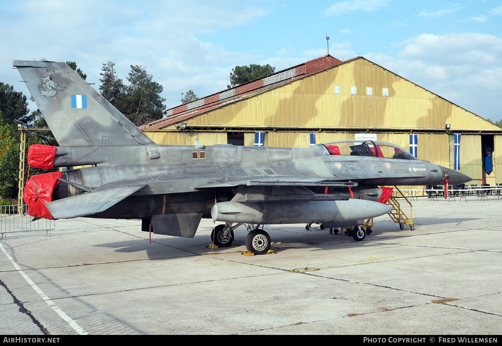 Aircraft Photo of 611 | Lockheed Martin F-16D Fighting Falcon | Greece - Air Force | AirHistory.net #777649