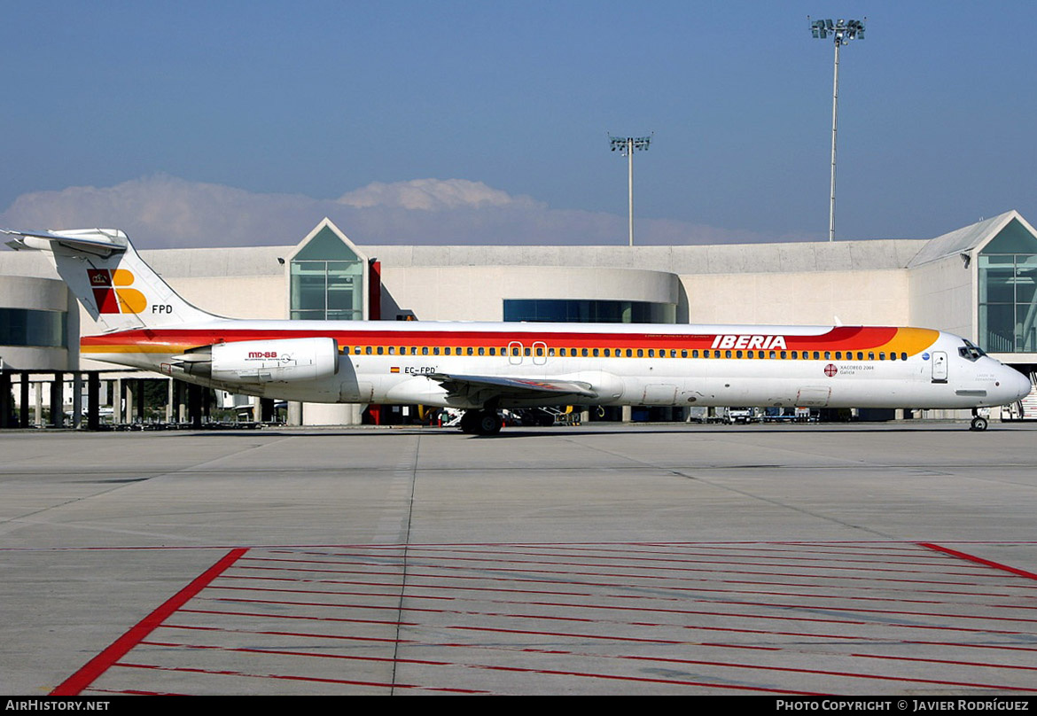 Aircraft Photo of EC-FPD | McDonnell Douglas MD-88 | Iberia | AirHistory.net #777660