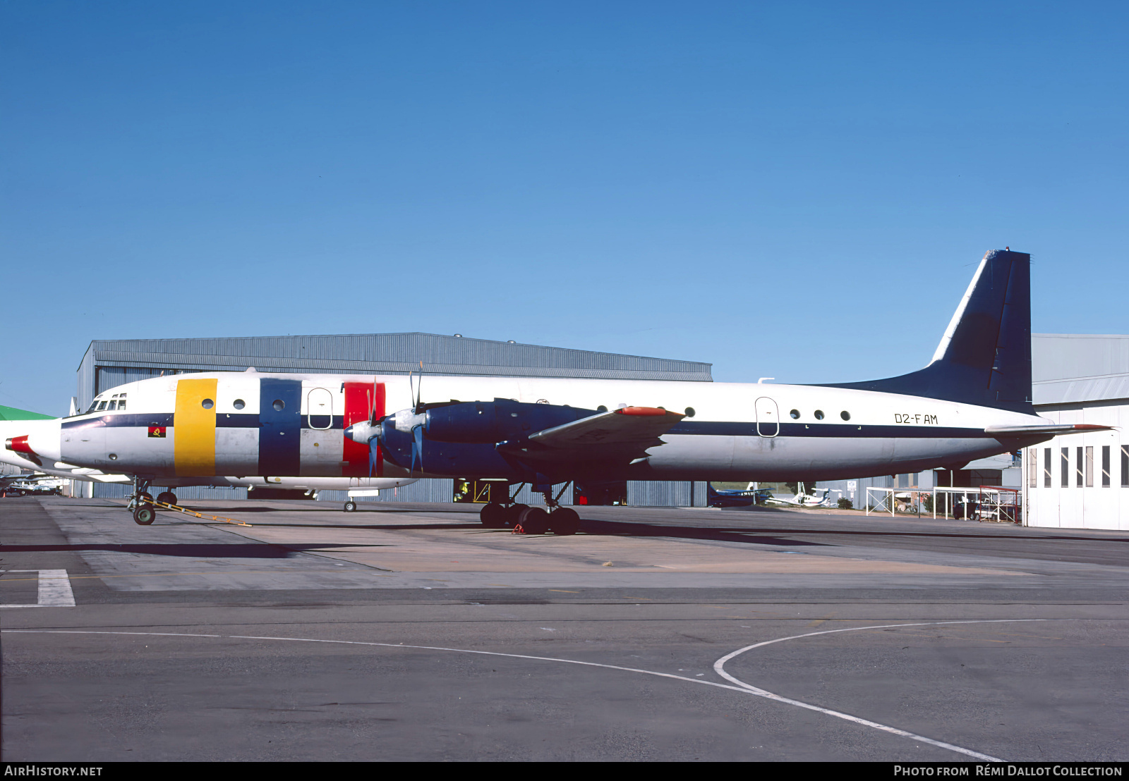 Aircraft Photo of D2-FAM | Ilyushin Il-18D | Alada Transportes Aéreos | AirHistory.net #777676