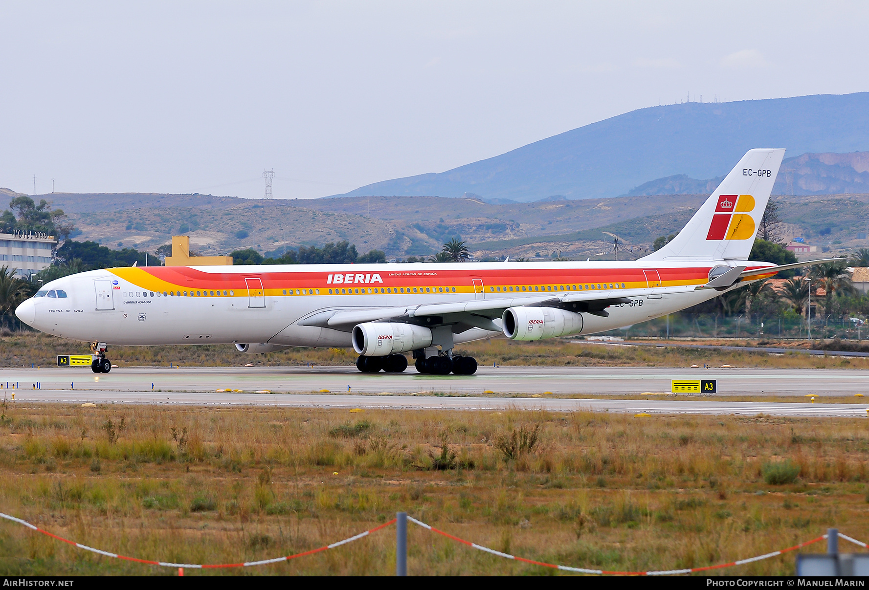 Aircraft Photo of EC-GPB | Airbus A340-313X | Iberia | AirHistory.net #777683