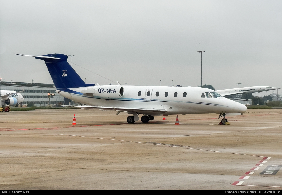 Aircraft Photo of OY-NFA | Cessna 650 Citation VII | North Flying | AirHistory.net #777688