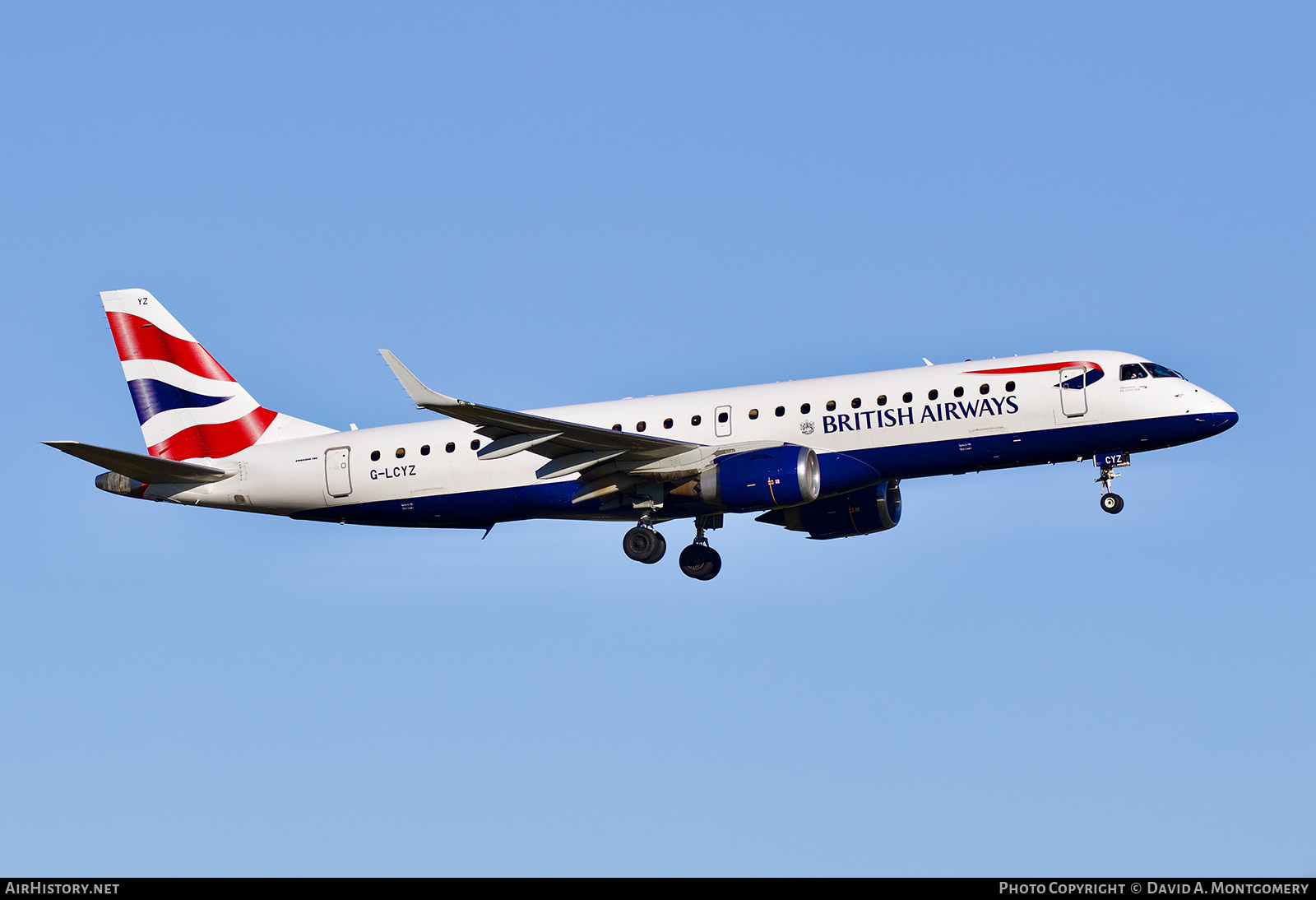 Aircraft Photo of G-LCYZ | Embraer 190SR (ERJ-190-100SR) | British Airways | AirHistory.net #777689