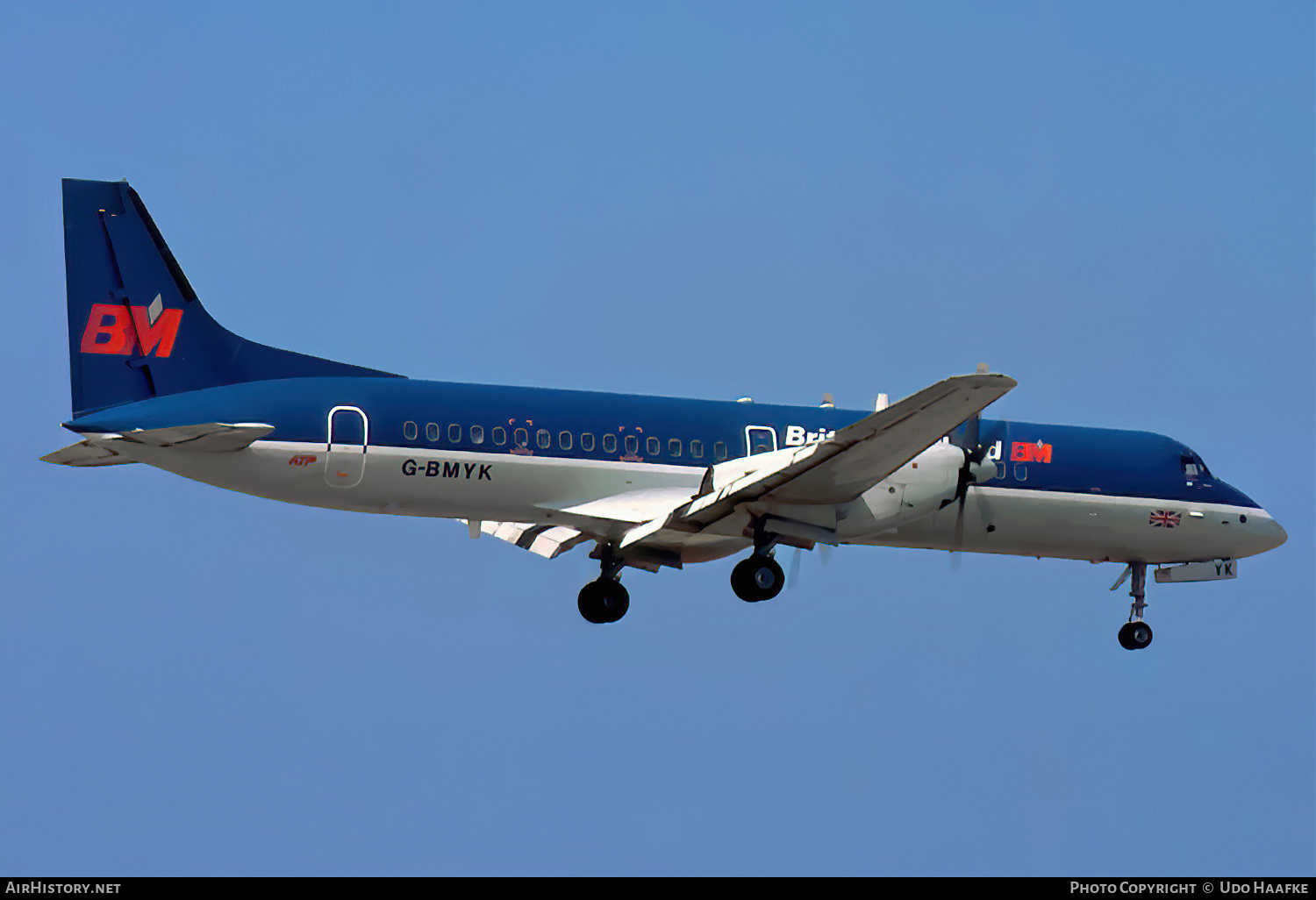 Aircraft Photo of G-BMYK | British Aerospace ATP | British Midland Airways - BMA | AirHistory.net #777727