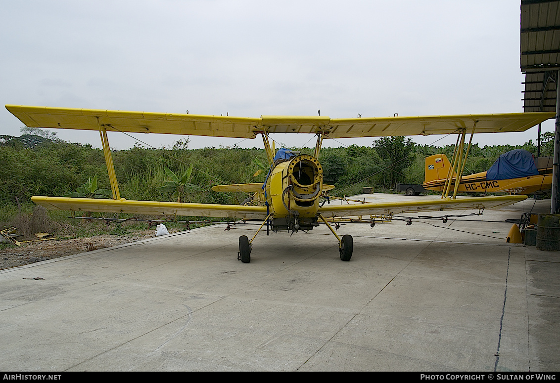 Aircraft Photo of HC-BGY | Grumman American G-164B Ag-Cat B | LAN Aerofumigación - Líneas Aéreas Nacionales | AirHistory.net #777731