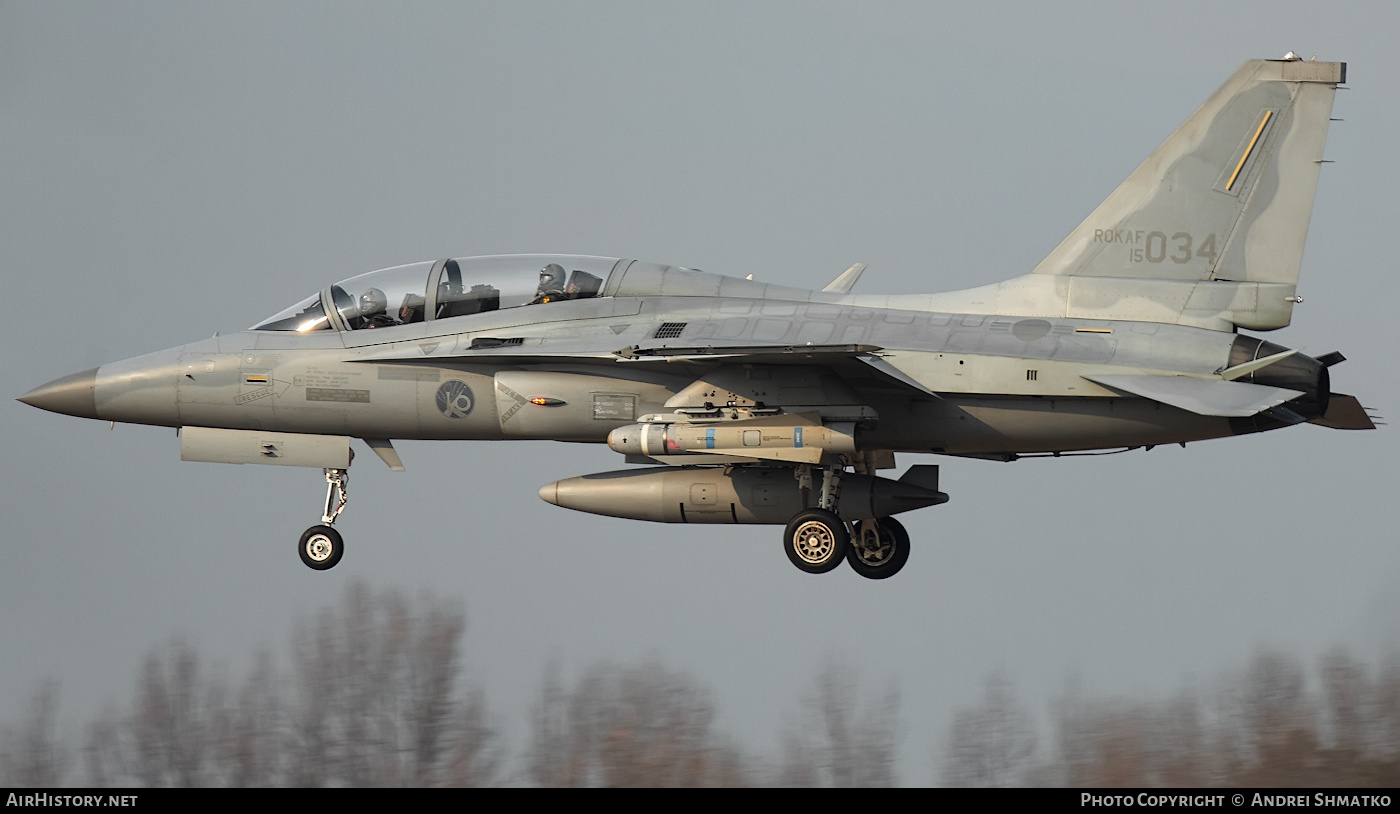 Aircraft Photo of 15-034 | Korea Aerospace FA-50 Golden Eagle | South Korea - Air Force | AirHistory.net #777734